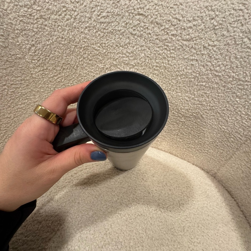 Starbucks Stainless Steel Travel Mug with Black Lid 16oz - Picture 5 of 7